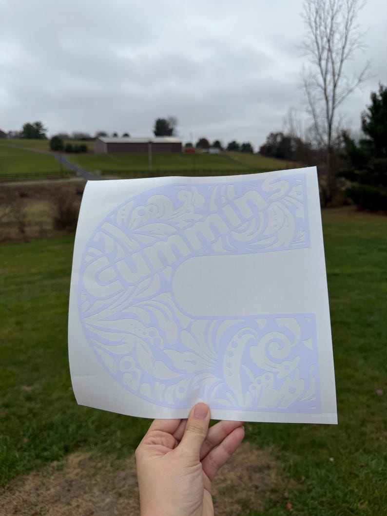 Tooled Cummins / Turbo Diesel Decal/Sticker Peterbilt Cummins Duramax CAT Power Stroke image 1