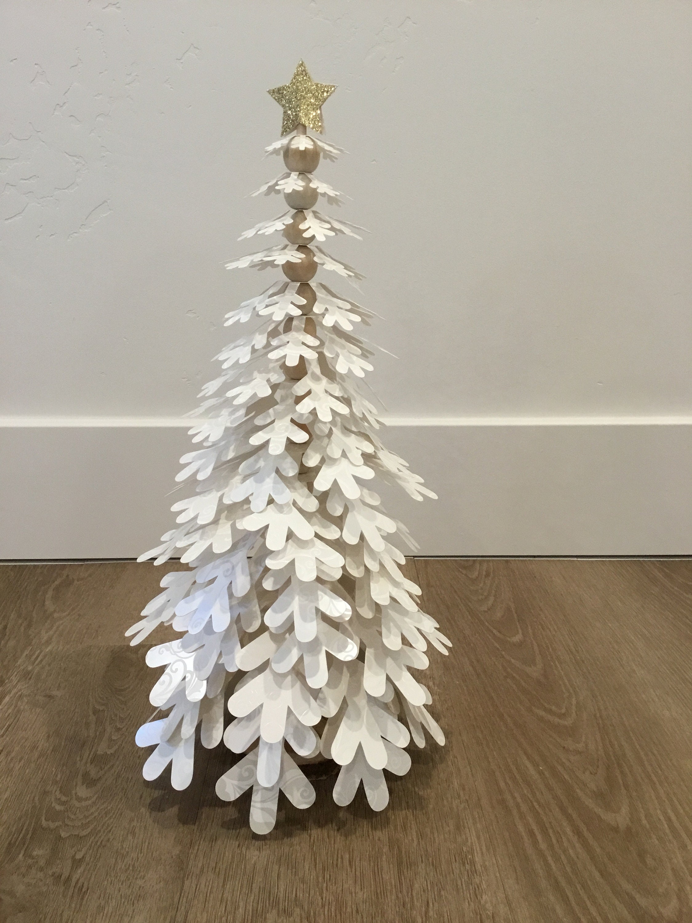 CraftyPals Felt Snowflake Ornament Kit DIY Xmas Decor With Tree