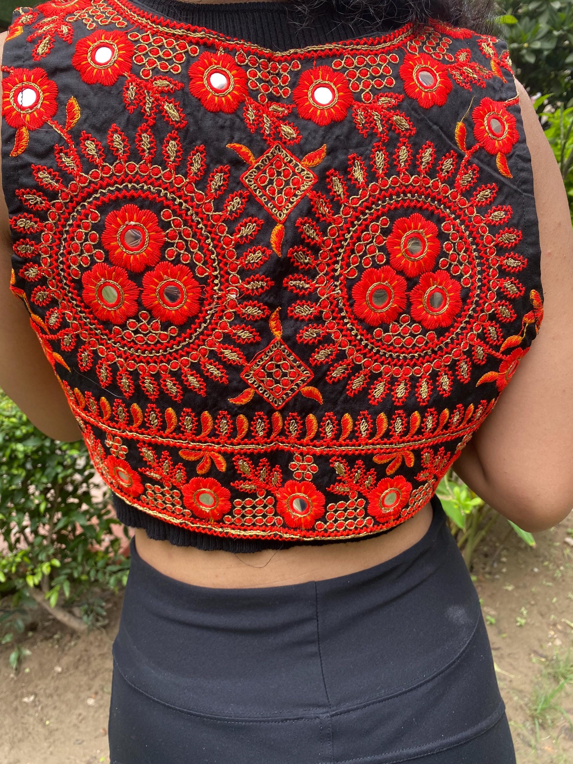 Hand Embroidered Indian Vest: Traditional Ethnic Jacket - Etsy