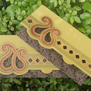 Set mit 10 eleganten Premium Hochzeitsumschlägen Geld Bargeldumschlägen, Shaadi, Shagun, Babypartygeschenk, Roka.