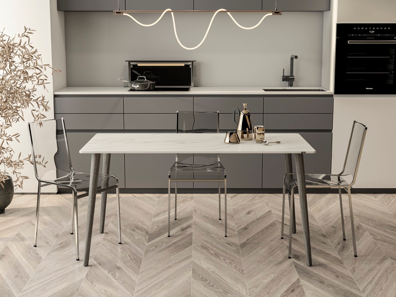 SANTO Rectangle Dining Table 30x60 2-4 ppl | Etsy