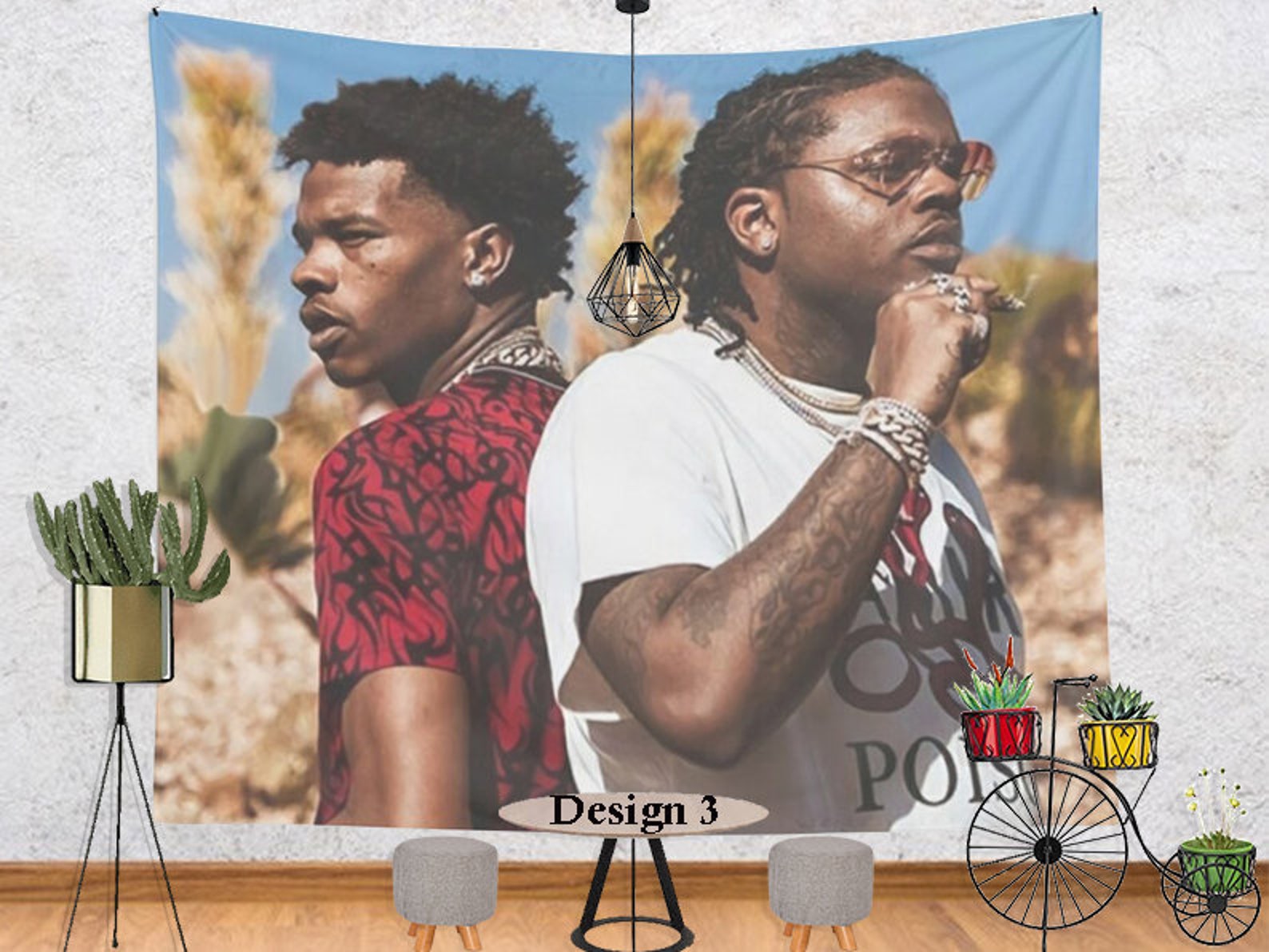 Lil Baby My Turn Deluxe Tapestry Lil Baby & Gunna Wall Etsy