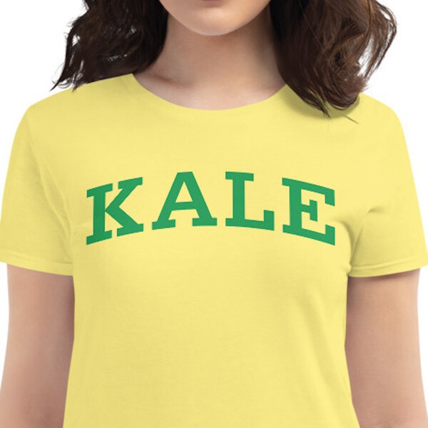 Kale Shirt Yale Etsy