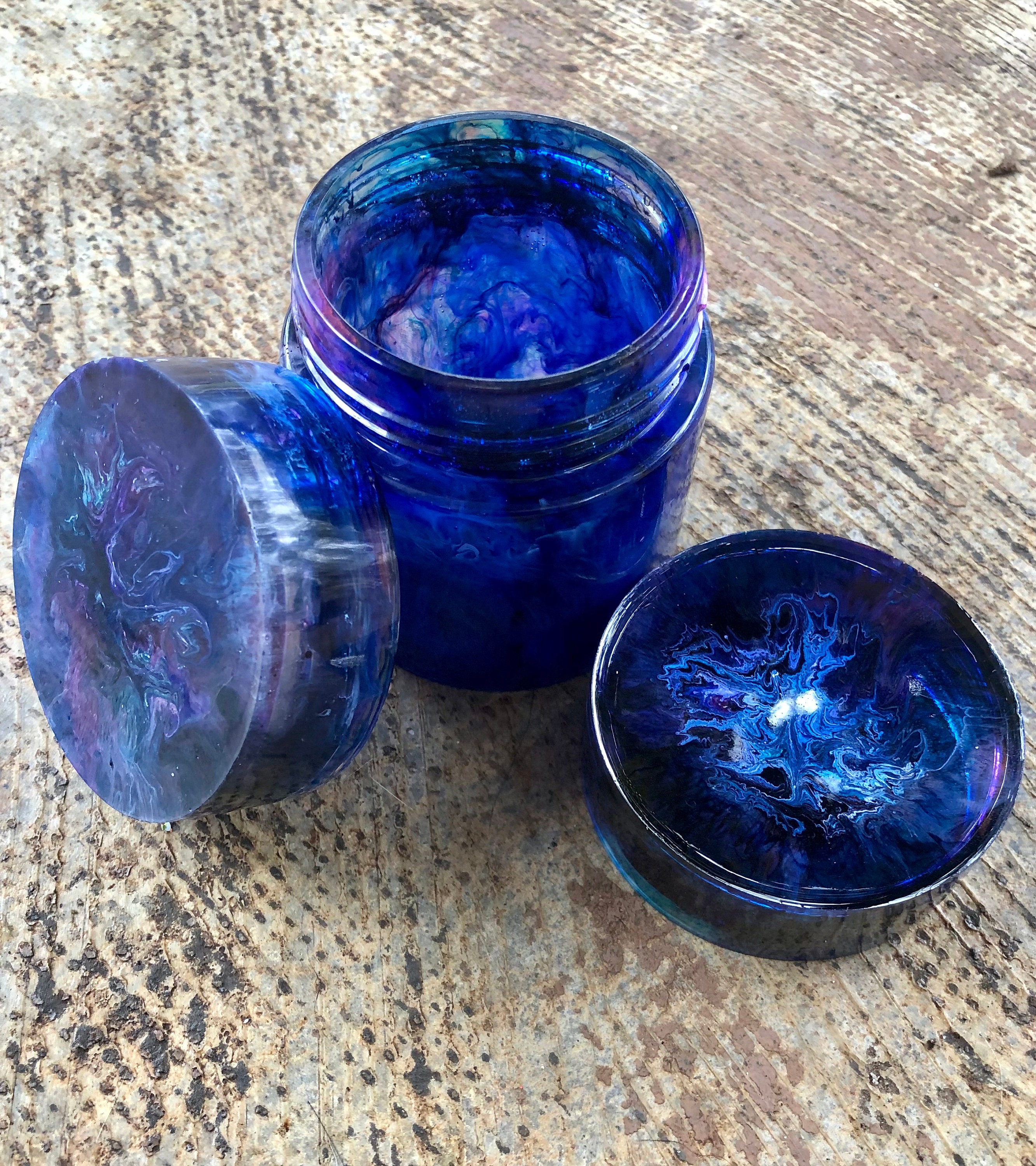Resin Stash Jar Resin Jar Custom Resin Jar Large Jar Etsy