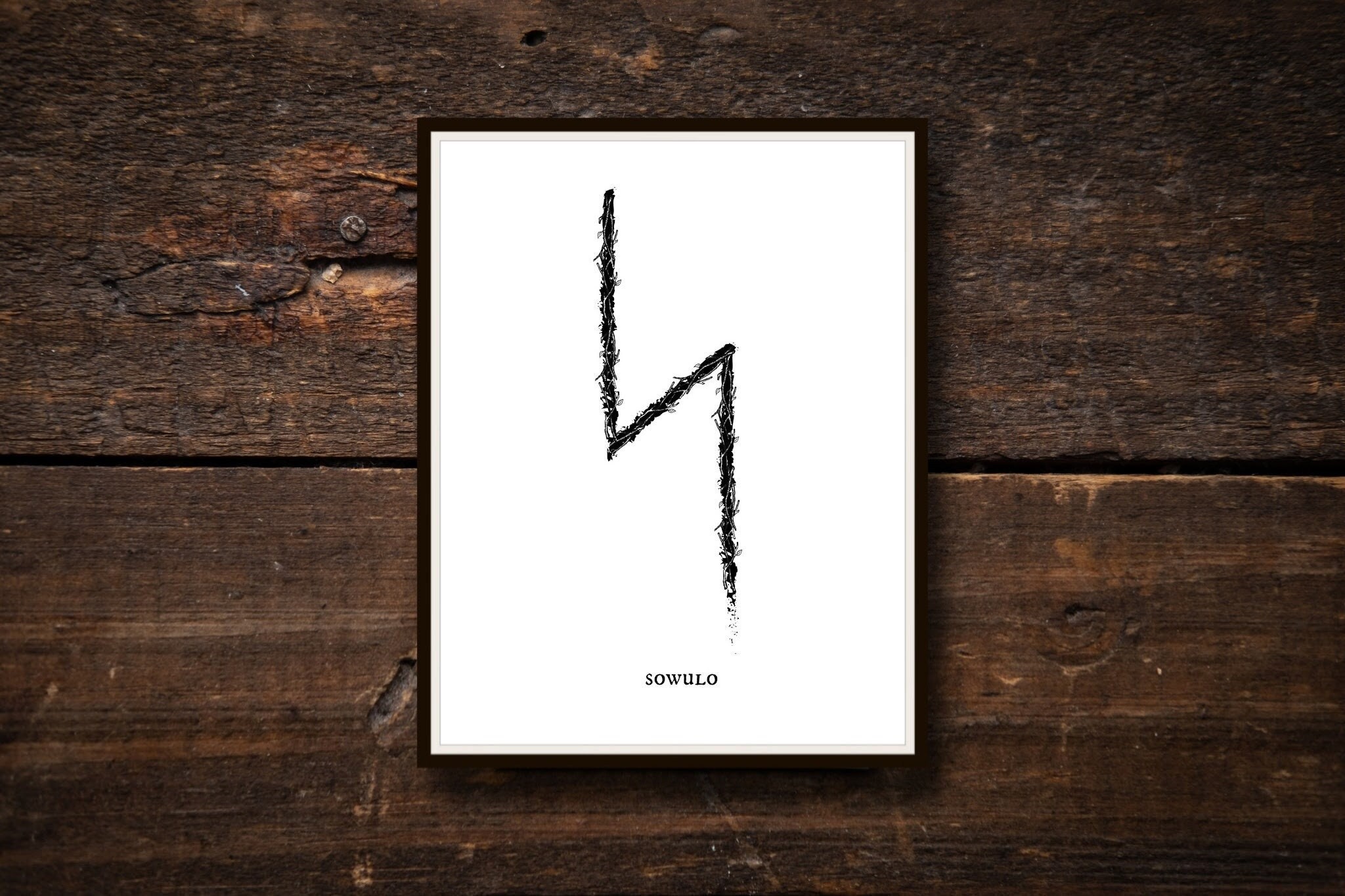 Images Rune Sowilo Sowilo Rune Art Print - Etsy