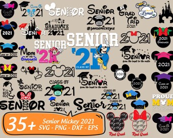 Clase De 2021 Class Of 2021 Disney Graduation Buttons Botones Etsy