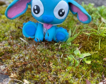Linda figura de Stitch, Experimento 626, figura hecha a mano