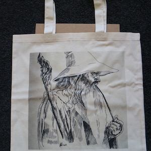 Gandalf de Grijze, Canvas Tote Bag