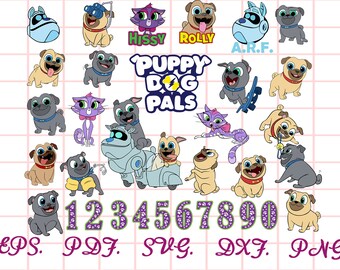 Free Transparent Puppy Dog Pals Svg Free