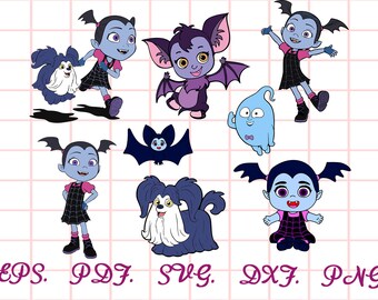 Download Vampirina Birthday Svg Etsy
