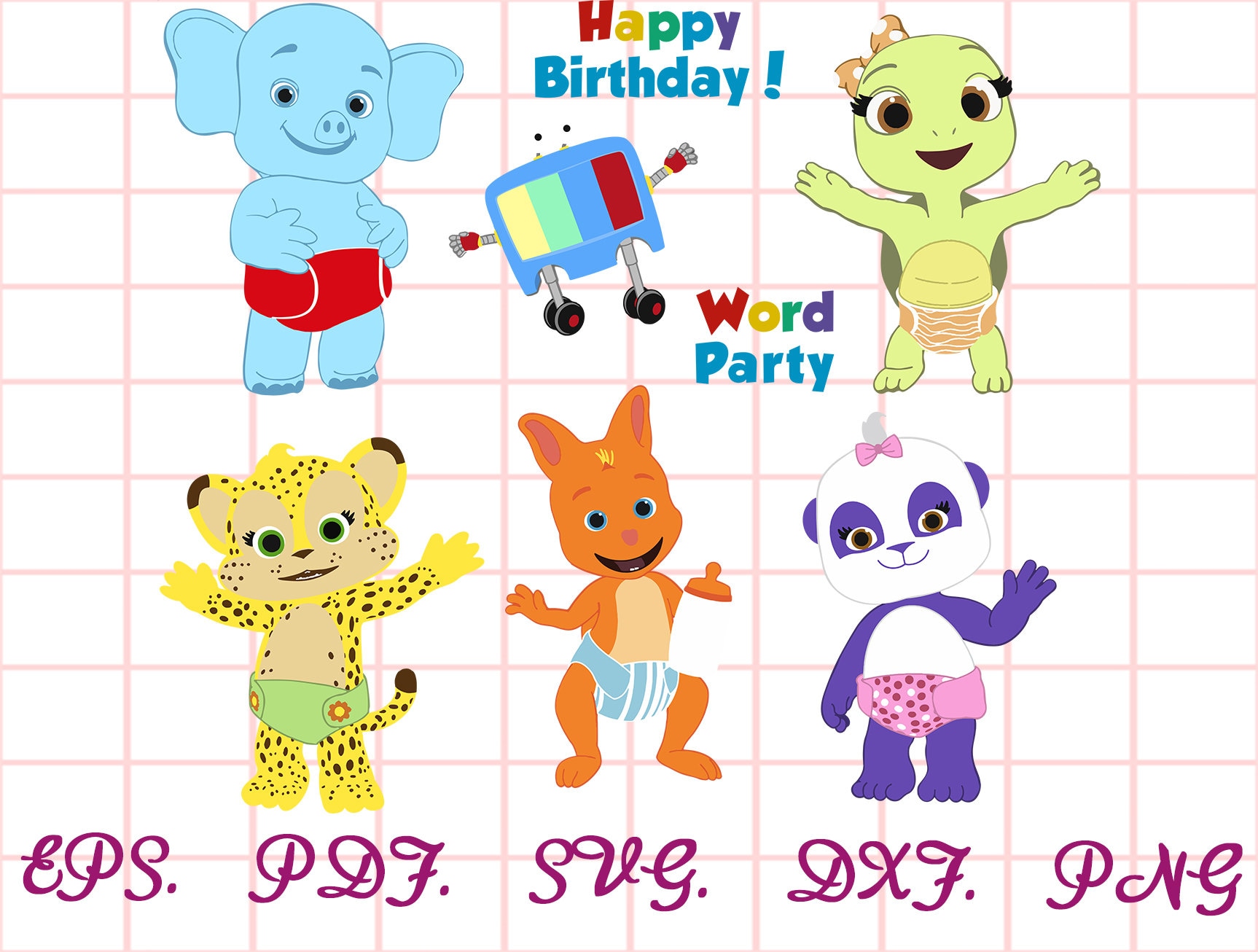 Word Party Font Otf Word Party Font Svg Word Party Bi - vrogue.co