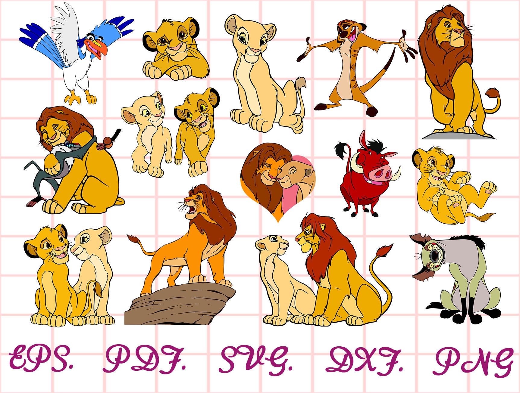 Free Free 301 Lion King Svg Files SVG PNG EPS DXF File
