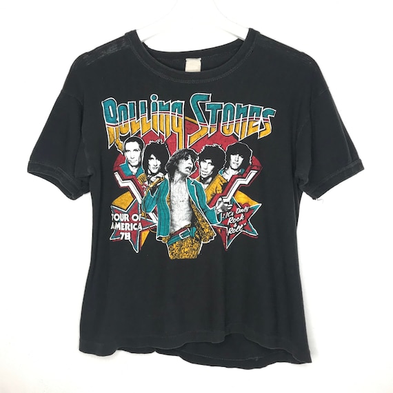 1978 Rolling Stones Tour Of America Tee Shirt