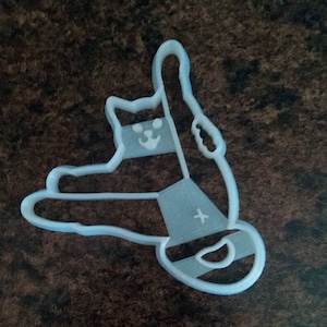 female Cat Butt Cookie Cutter