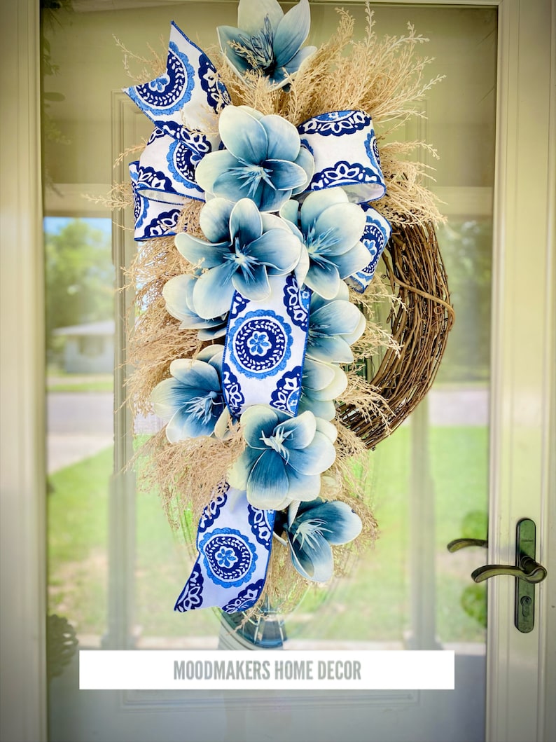 How to Make a Boho Pampas Grass Wreath Tutorial Etsy