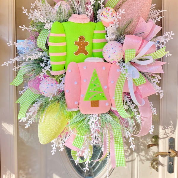 Sweater Wreath Etsy