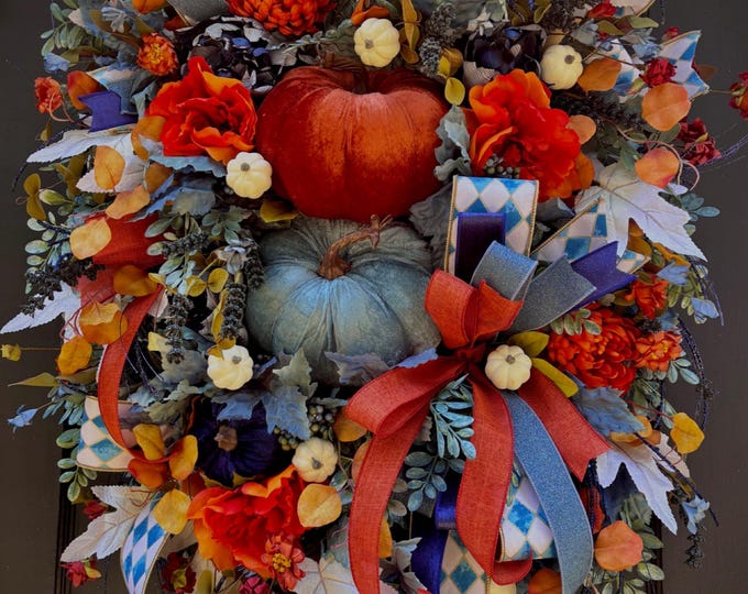 Fall  wreath for front door
