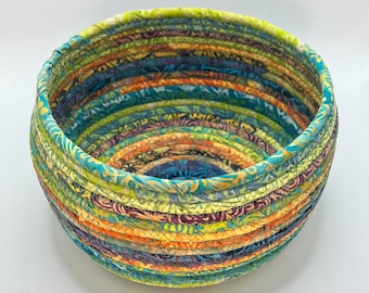 Caribbean Batik Basket