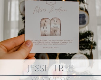 PRESALE Jesse Tree Ornaments and Cards Bundle - Catholic Advent Calendar