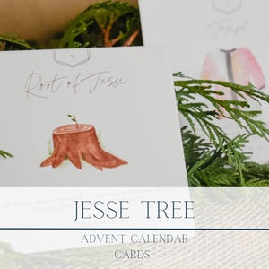 Cartões Jesse Tree - Calendário do Advento Católico