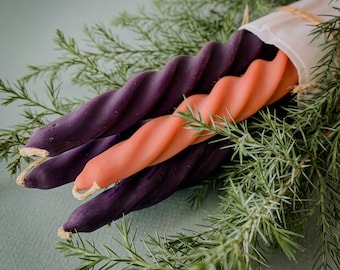 PRESALE Fine Twist Advent Candles Set - 100% Beeswax