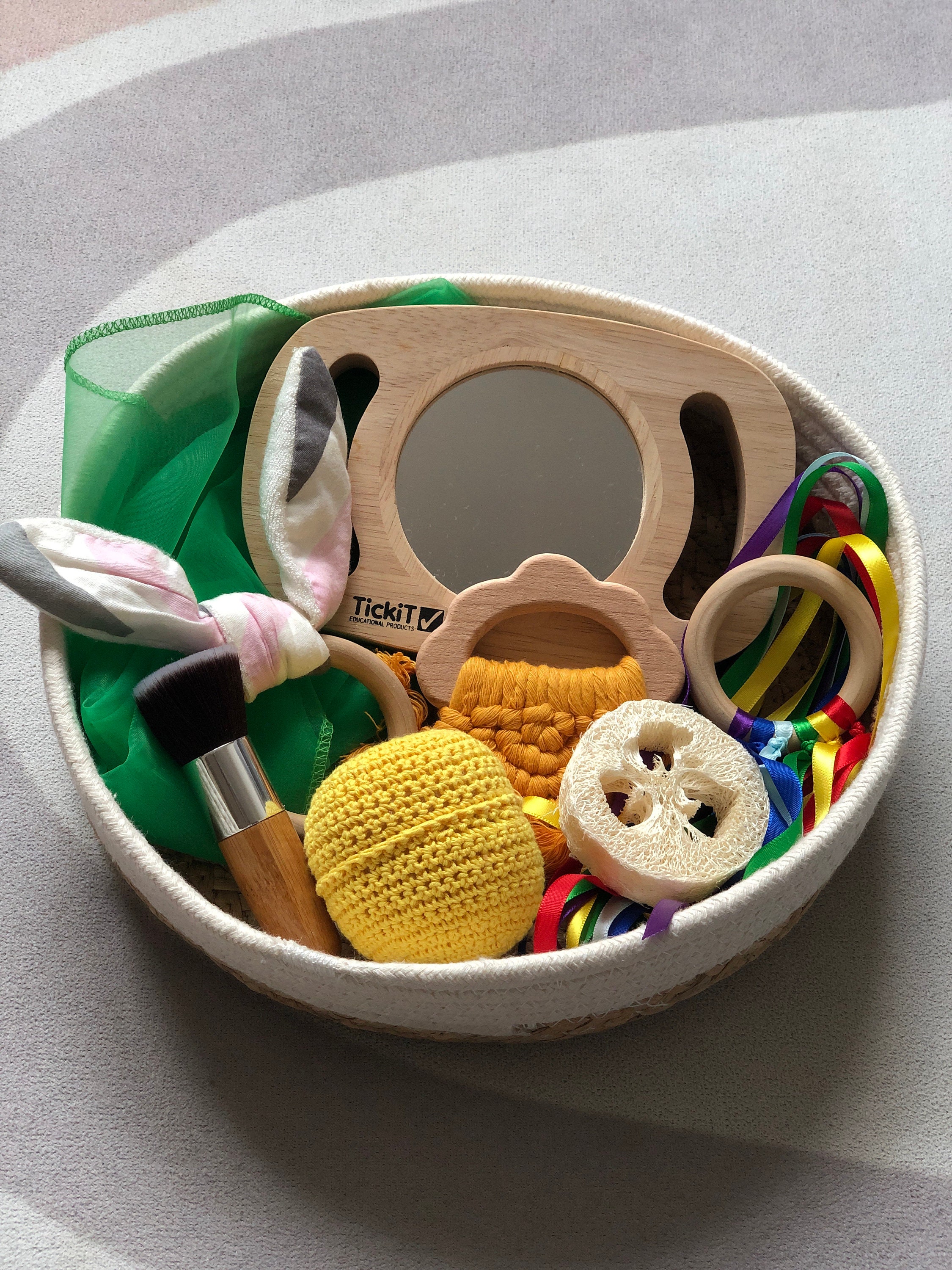 Treasure Basket / Heuristic Set / Sensory Play Set Etsy