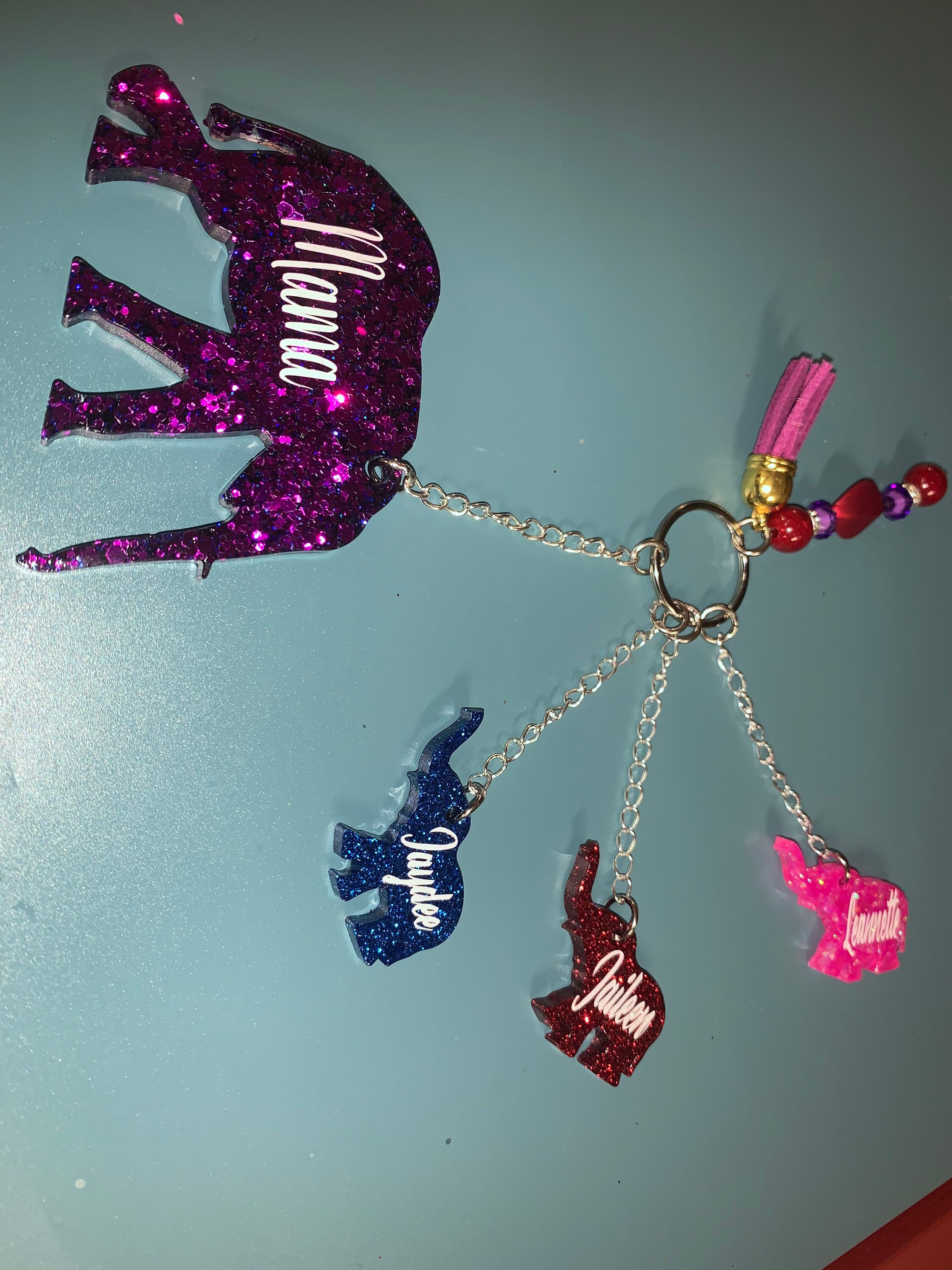 Animal keychains Resin Animal Keychains Animal Epoxy Etsy