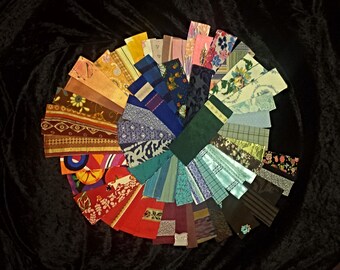 Bookmarks, fabric bookmarks, colorful bookmarks, bookmark collections