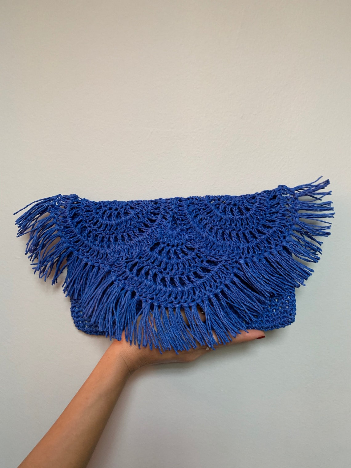 Raffia Bag Clutch Straw Clutch Summer Bag Boho Bag Straw Etsy