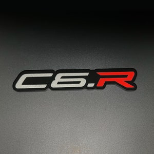 One C6.R Emblem fits C6 Racing Badges C6-R C6R