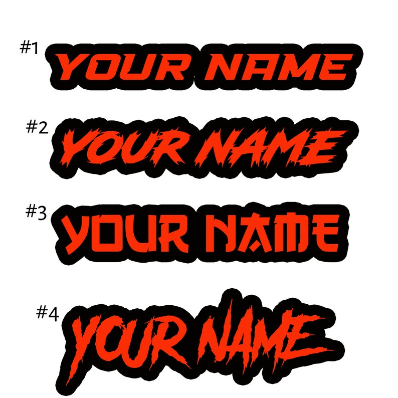 Custom Your Own Text Car or Truck Nickname Emblem Badge Etsy