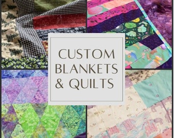 Custom Blankets & Quilts - Design your own!