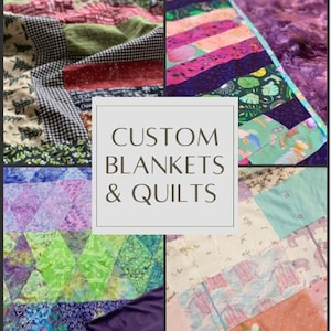 Custom Blankets & Quilts - Design your own!