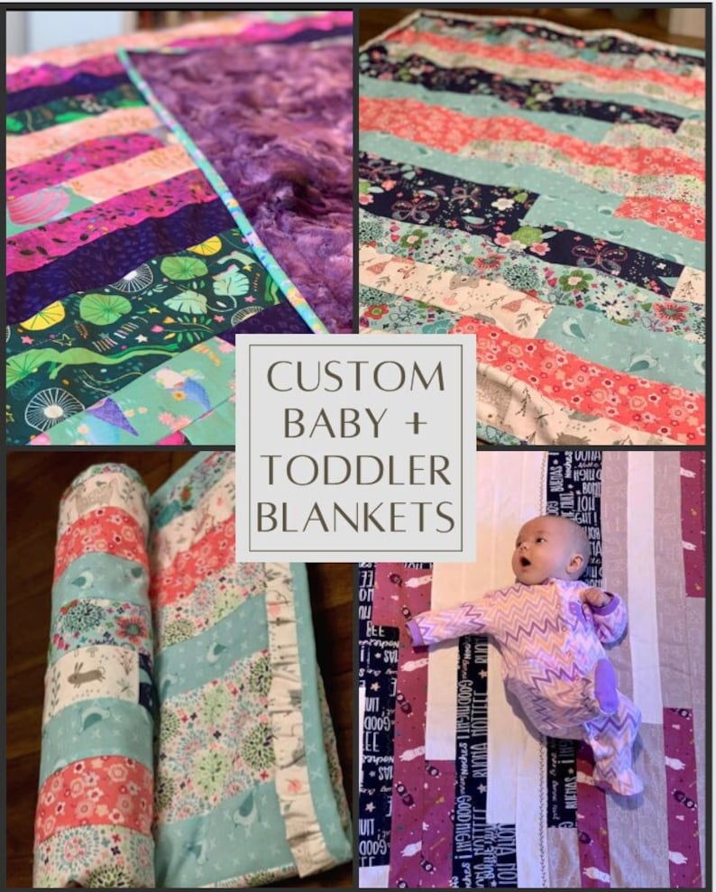 Custom Baby Toddler Blankets Jelly Roll Race Etsy Canada