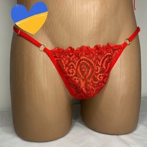 red lace men’s panties, men bikini, Underwear for men, Mens Lingerie For Sissy, men sexy panties, cosplay underwear