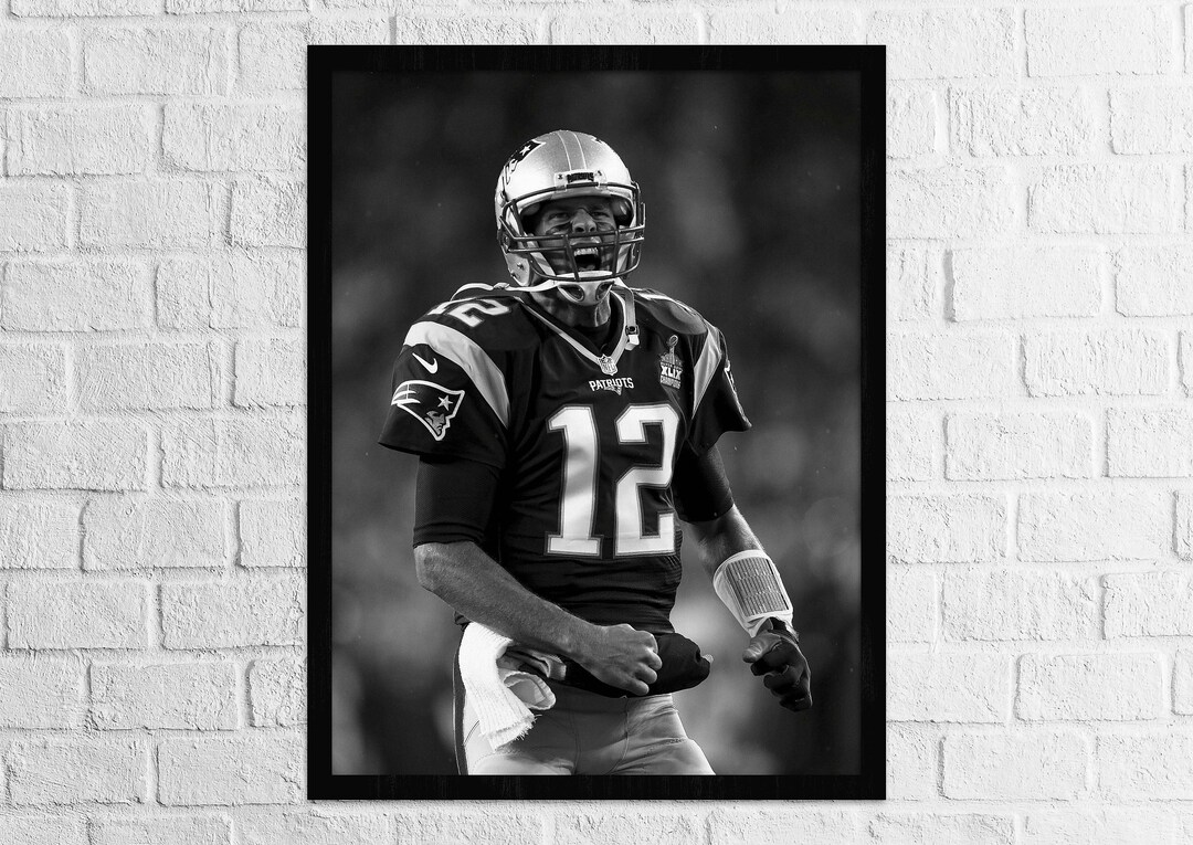 NFL Poster, Tom Brady Poster, American Football League Print Etsy Canada