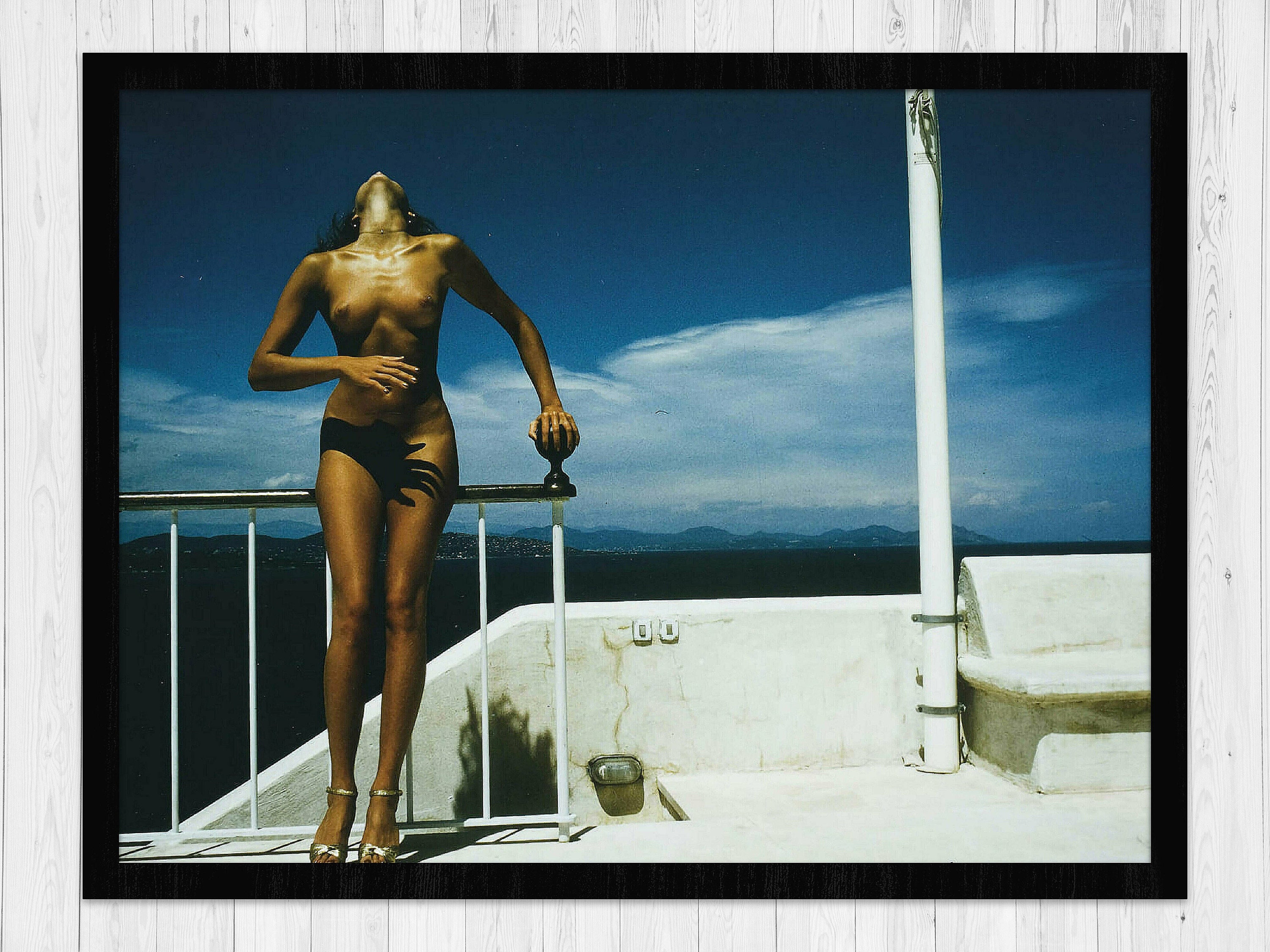 Nude for Pentax by Helmut Newton Poster Helmut Newton Wall