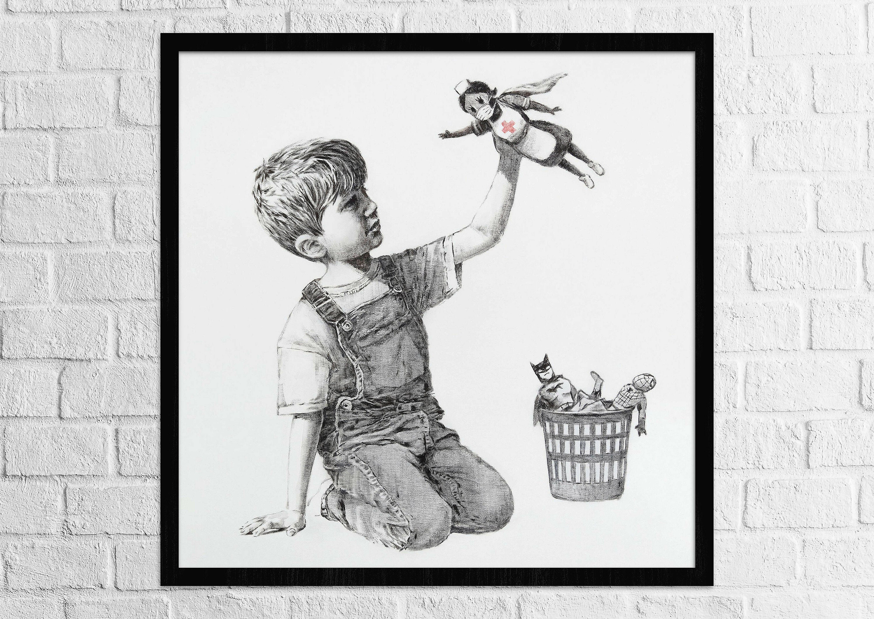 Banksy Game Changer - Etsy