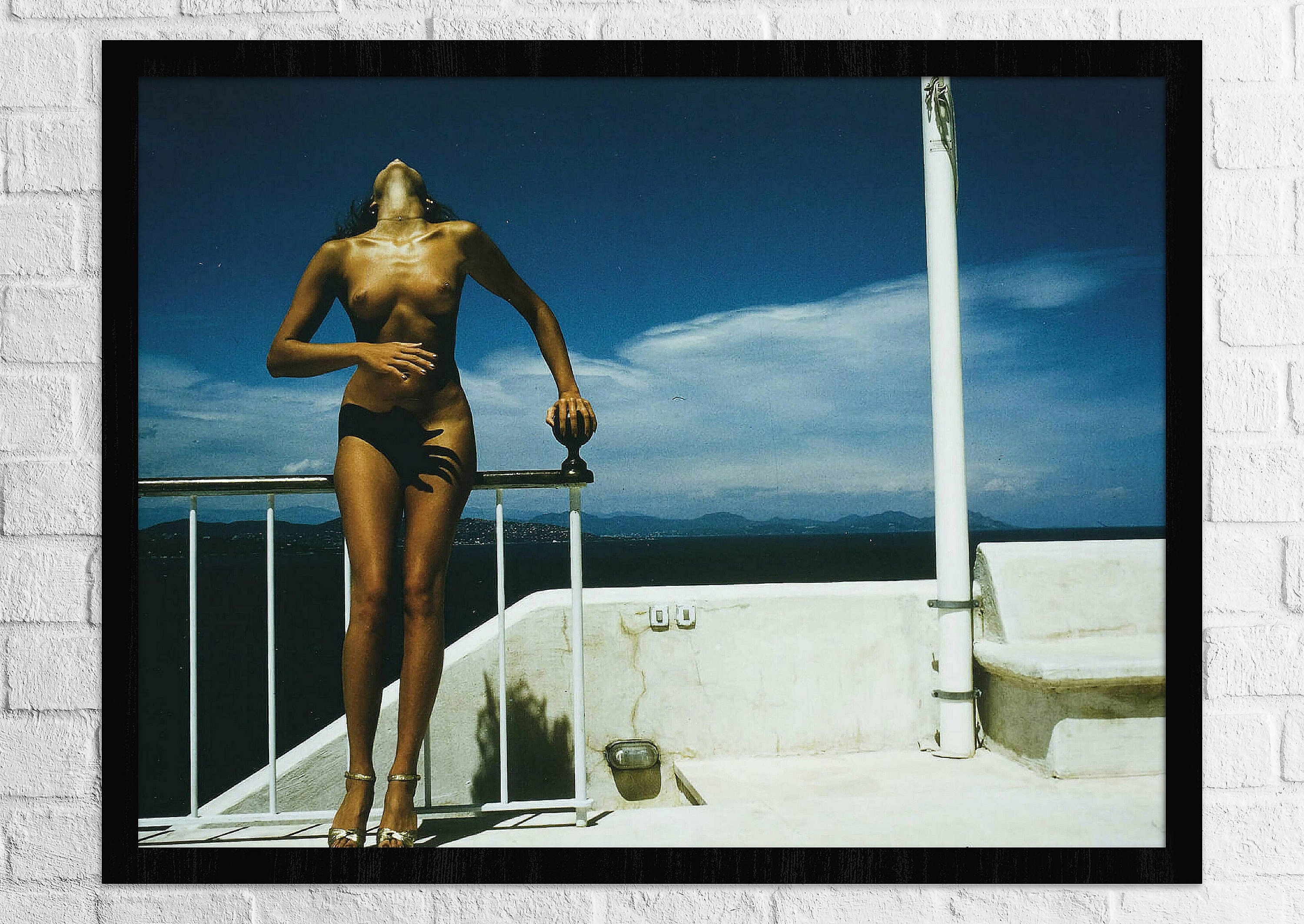 Nude for Pentax by Helmut Newton Poster Helmut Newton Wall