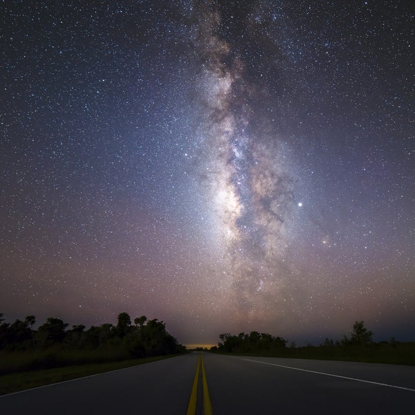 Milky Way - Everglades - Florida - Digital Download - Stars - Astrophotography - Landscape - Nature - Photography - Night Sky - Wallpaper