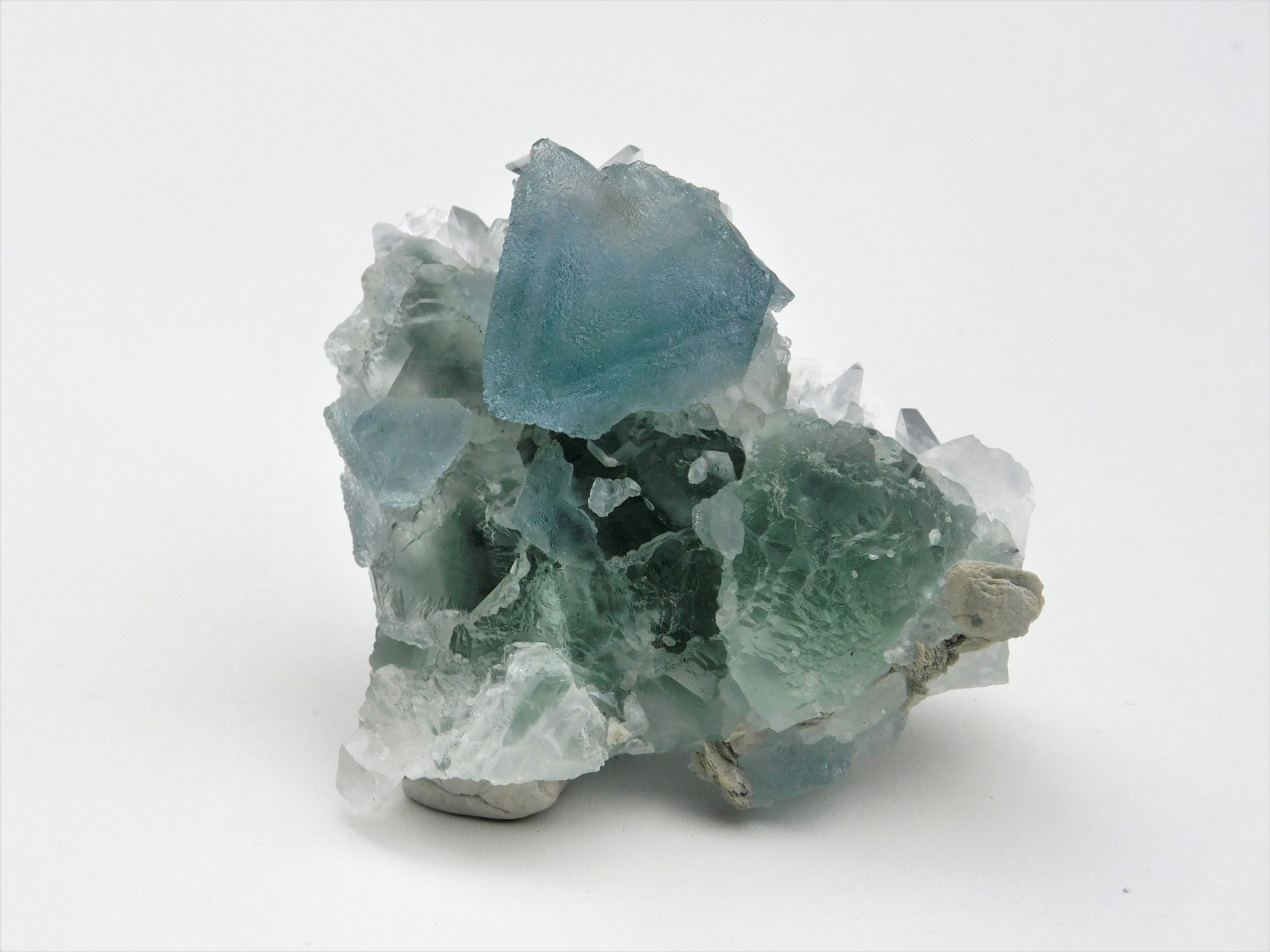 Fluorine Calcite 7 X 6.4 3 Chine