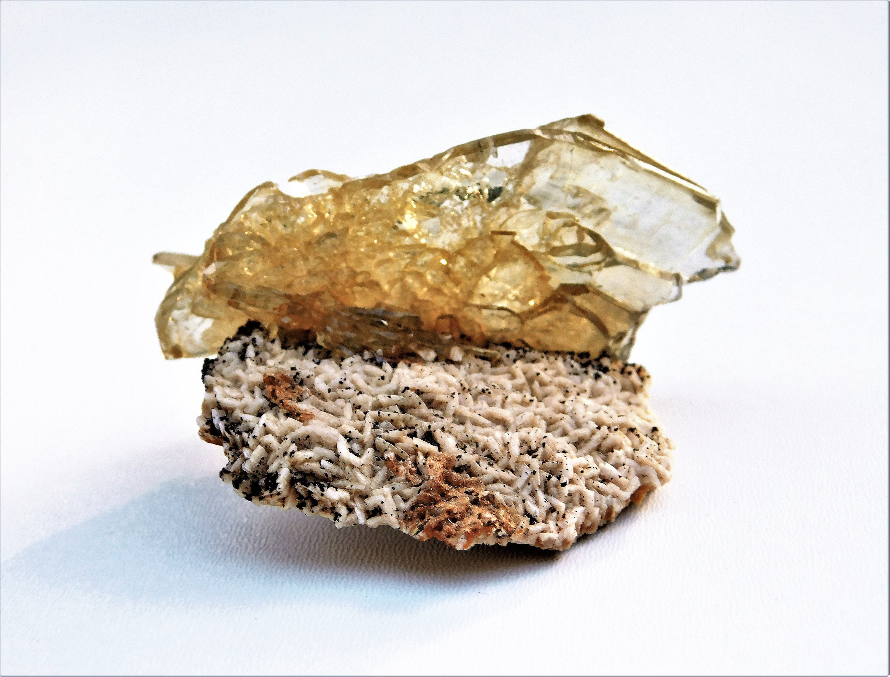 Barytine et Dolomite Pérou 5.2 X 3.9 3