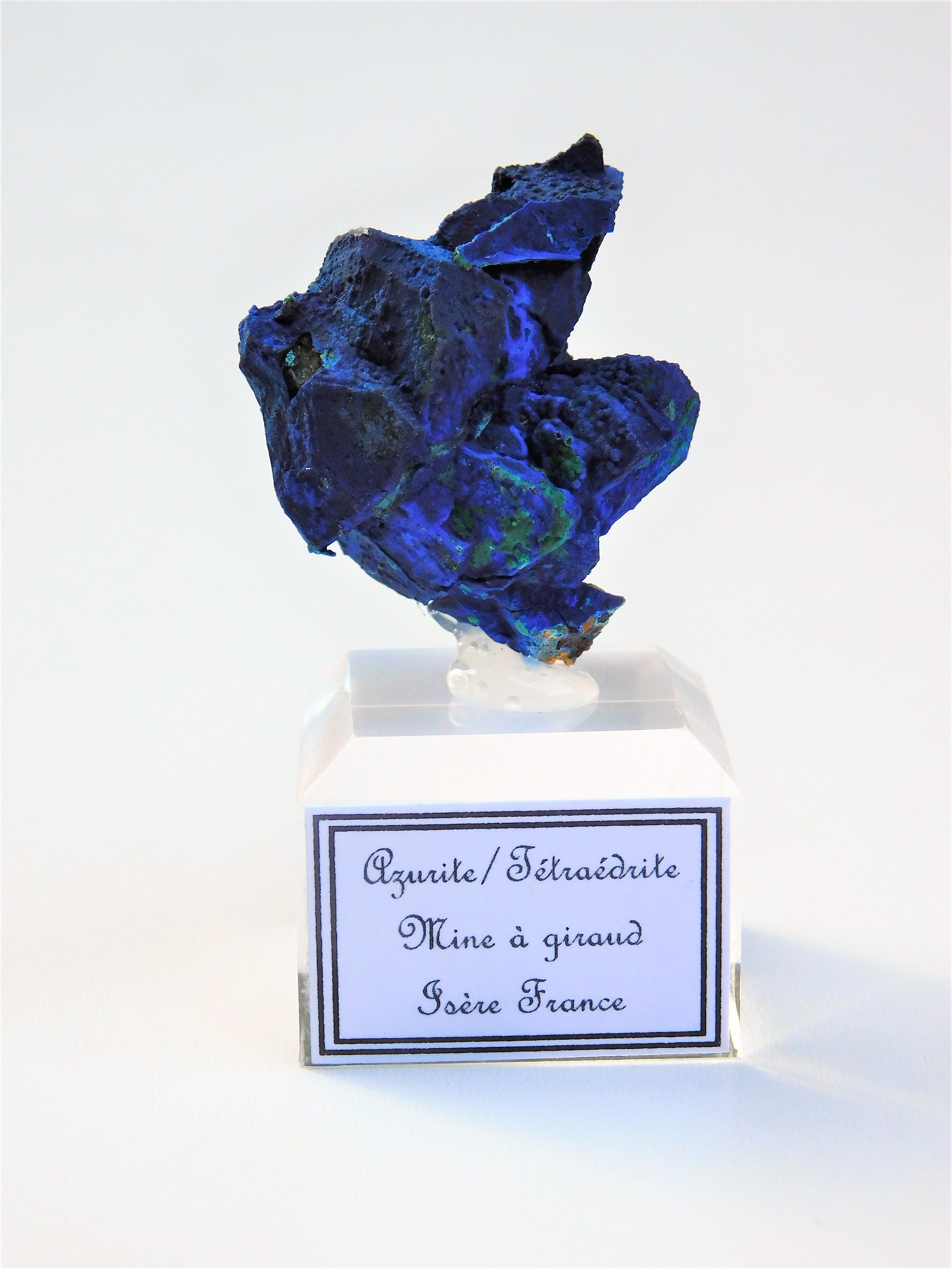 Tétraédrite/Azurite 3.2 X 2.5 1.4 France