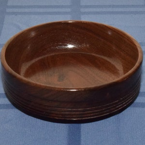 Black Walnut Wooden Bowl