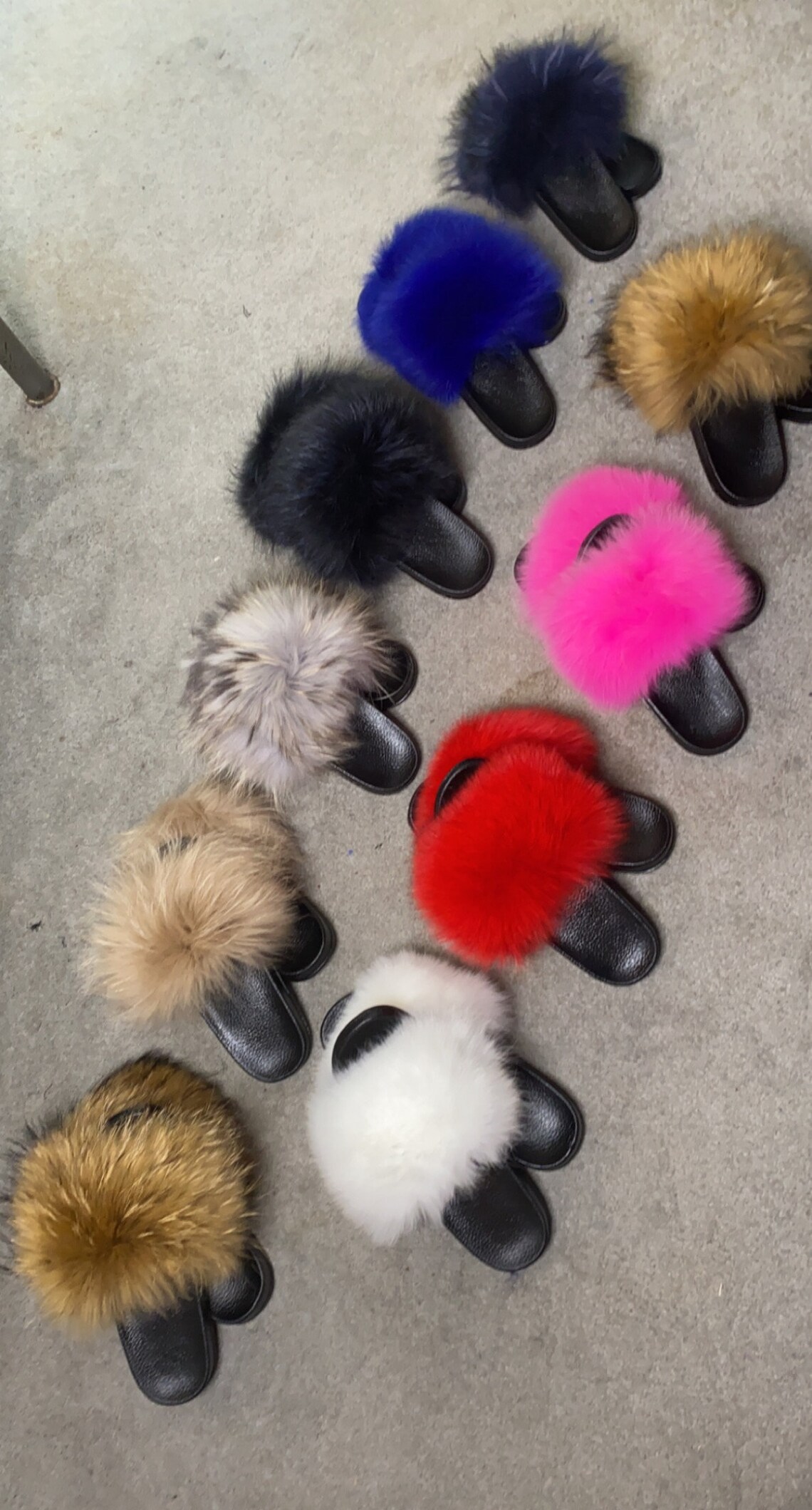 Furry Slides Comfy & Fluffy Etsy