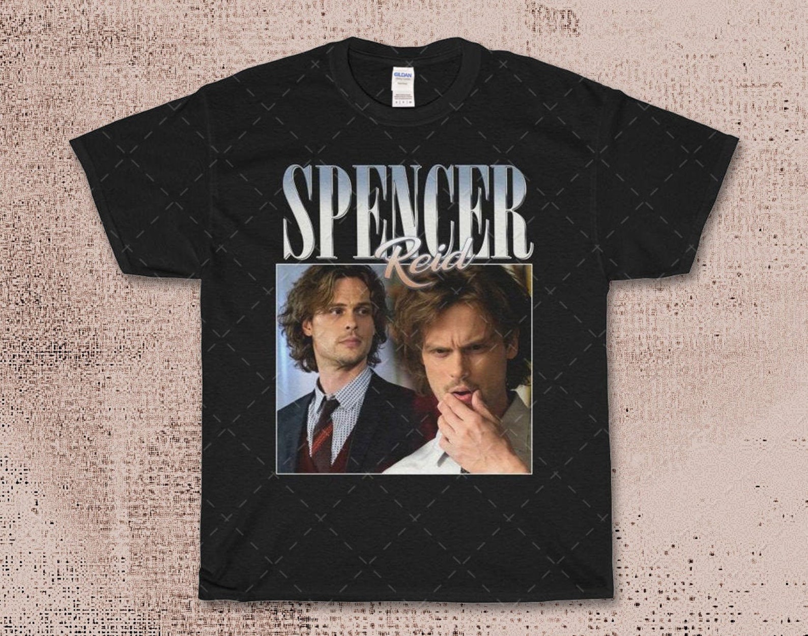 Spencer Reid Criminal Minds TVSerie Fan Unisex Tshirt Etsy
