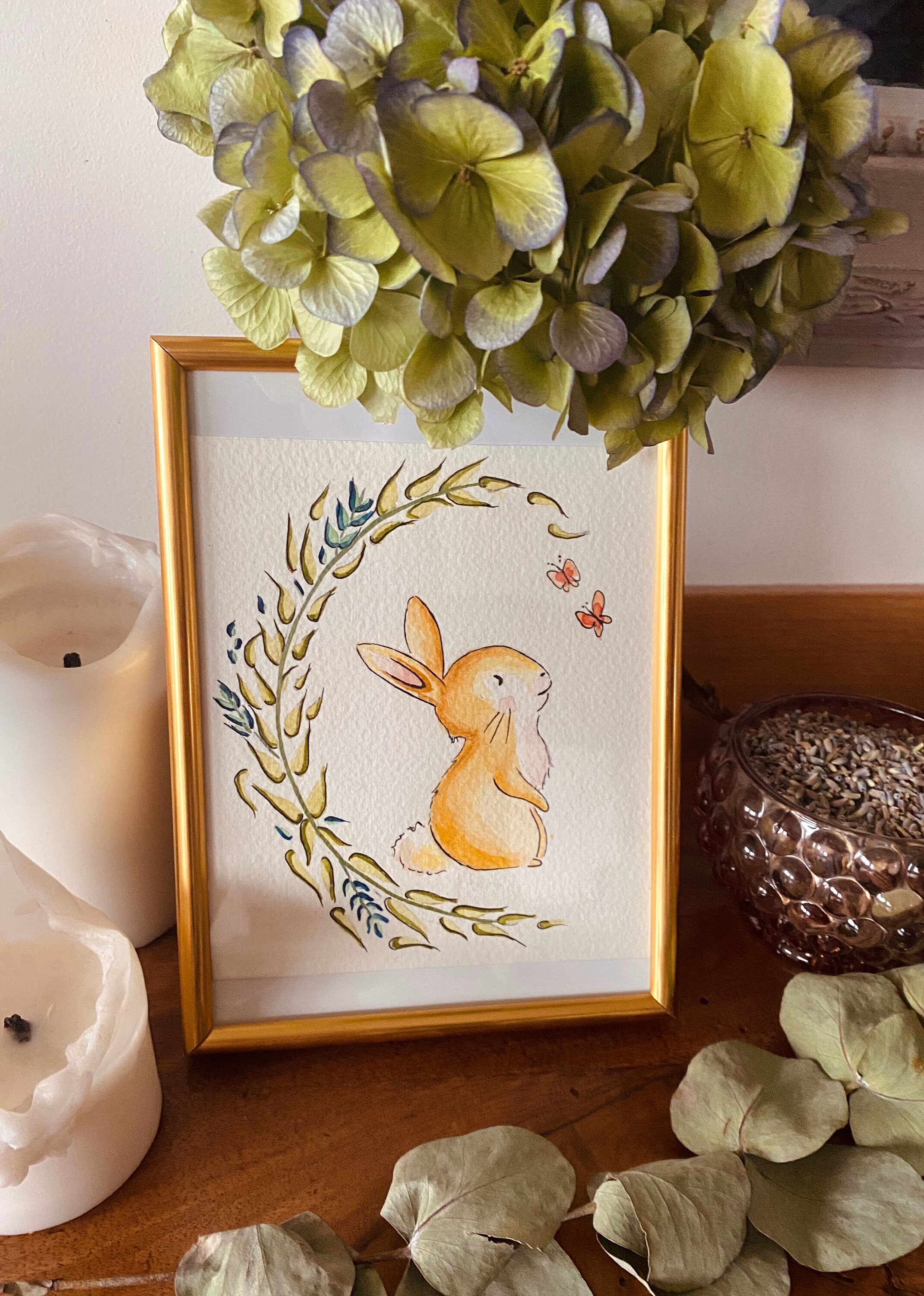 Peinture Petit Lapin