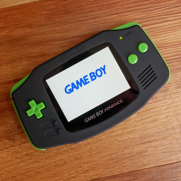 Prestige IPS Modded Gameboy Advance with New Buttons, Shell, IPS Screen and Speaker/Amp Mod (Custom)