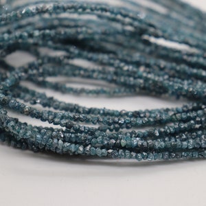 AAA+ Natural Blue Diamond Chips beads | Blue Diamond beads | Diamond Beads | Uncut Beads| Blue Diamond Nuggets | Wholesale Beads