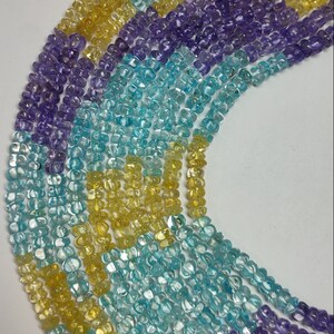AAA Good Quality Multi Muskmelon Carving Rondelle Shape Beads | Multi Muskmelon Rondelle Beads | Multi Carving Beads |